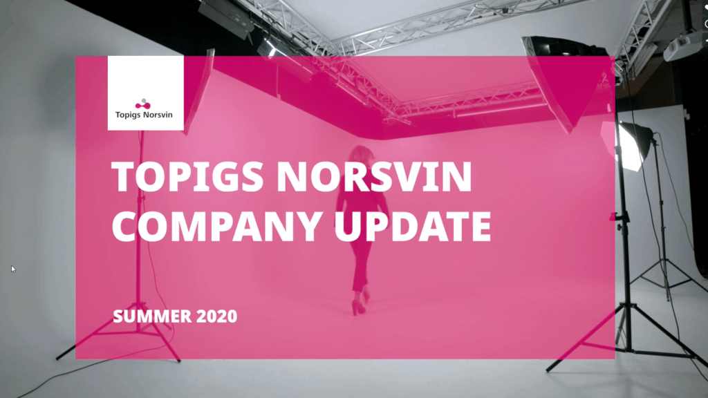 Virksomhedsopdatering fra Topigs Norsvin, sommer 2020